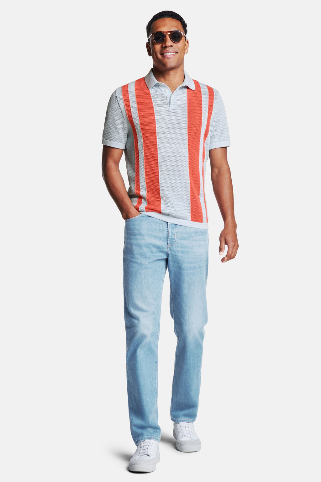 Sangrias * The Airy Knit Polo