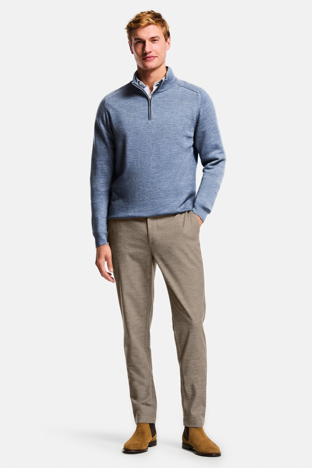 Mavericks * The Merino Zip Pullover