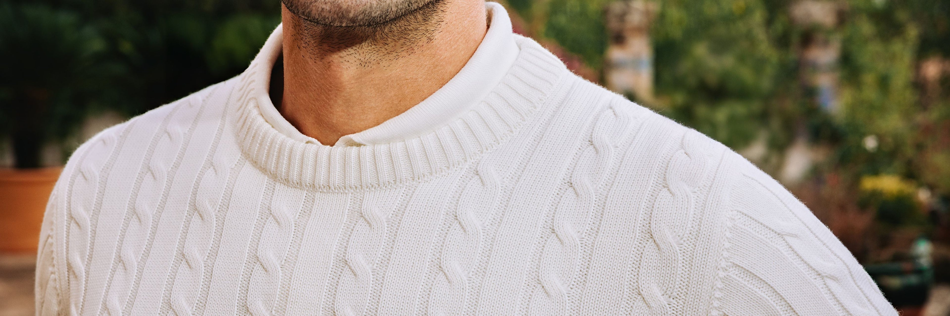 Oysters * The Cable Knit Pullover