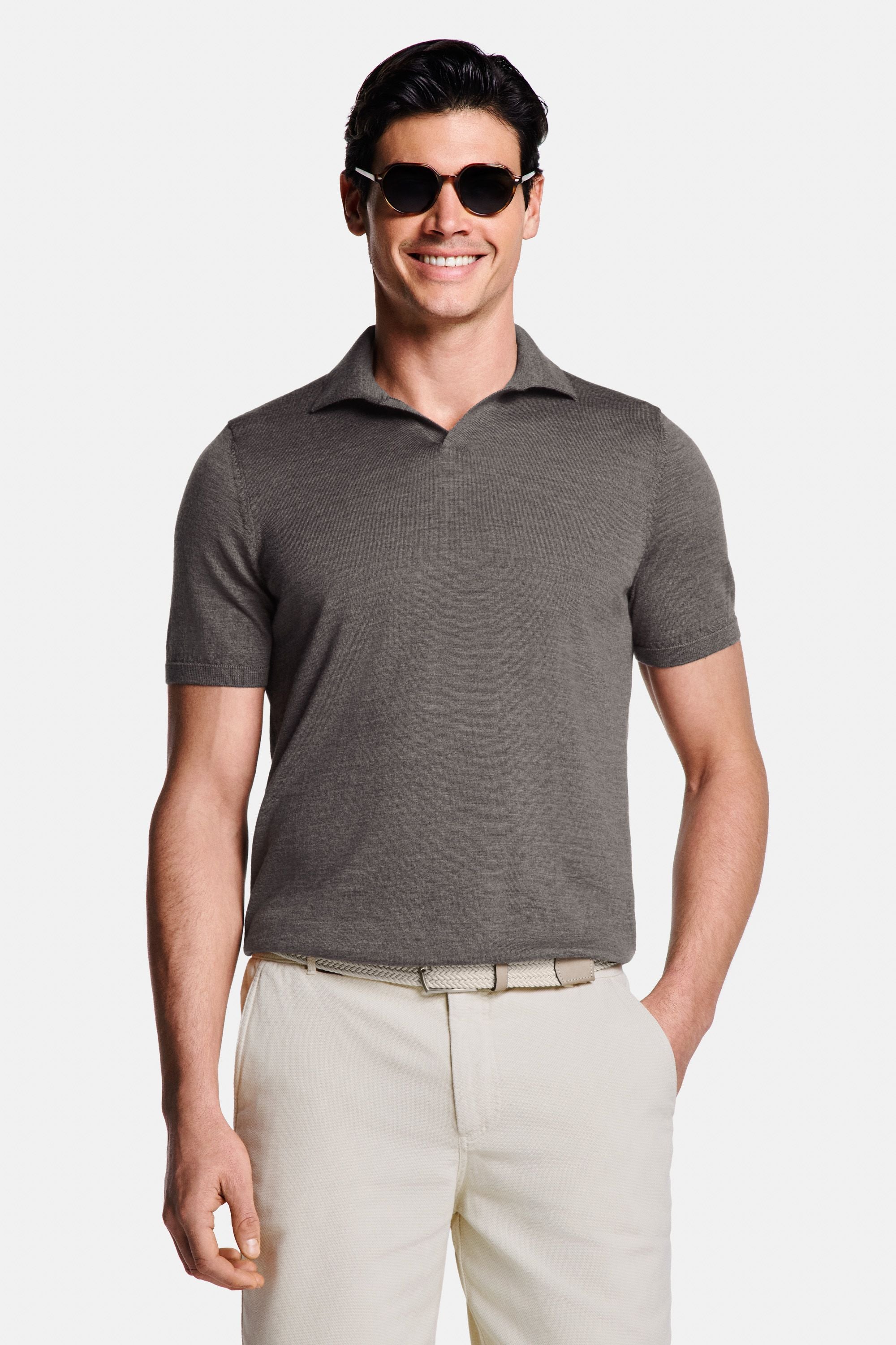 Jones * The Buttonless Polo